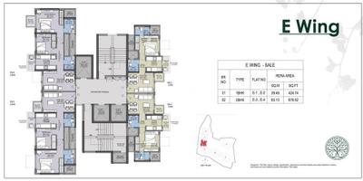 Image of 980 Sq.ft 2 BHK Apartment / Flat for sale in Shraddha Park City, Borivali East, Mumbai for Rs. 22000000