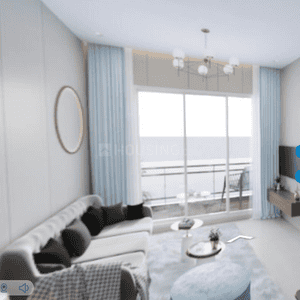 Bedroom Image of 1096 Sq.ft 3 BHK Apartment / Flat for sale in Kalpataru Vivant, Jogeshwari East Mumbai for Rs. 35000000