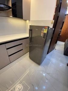 Kitchen Image of 500 Sq.ft 2 BHK Builder Floor for rent in Dwarka Mor New Delhi for Rs. 21000