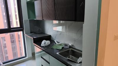 Kitchen Image of 988 Sq.ft 2 BHK Apartment / Flat for rent in CANVAS &amp; COVE, Begur Bengaluru for Rs. 48000
