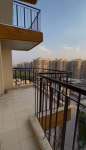 Balcony Image of 1185 Sq.ft 3 BHK Apartment / Flat for rent in Noida Extension Greater Noida for Rs. 23000