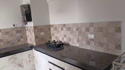 Kitchen Image of 450 Sq.ft 1 RK Apartment / Flat for rent in Puravankara Silversands, Mundhwa Pune for Rs. 24000