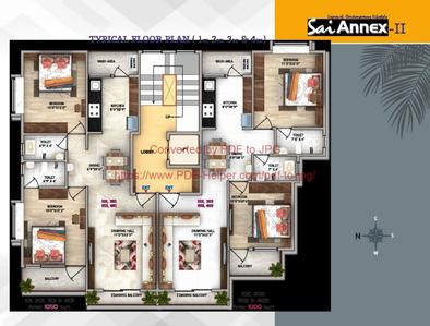 Image of 1150 Sq.ft 2 BHK Apartment / Flat for sale in Manish Nagar, Nagpur for Rs. 5100000