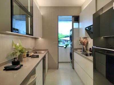 Kitchen Image of 1000 Sq.ft 3 BHK Apartment / Flat for sale in Rustomjee La Vie Wing C, Thane West Thane for Rs. 19800000