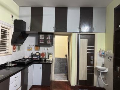 Kitchen Image of 1200 Sq.ft 3 BHK Duplex for rent in Nagarbhavi Bengaluru for Rs. 45000