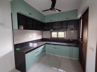 Kitchen Image of 2010 Sq.ft 3 BHK Apartment / Flat for rent in Sharnam Aayan, Adalaj Gandhinagar for Rs. 22000