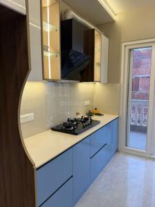 Kitchen Image of 1100 Sq.ft 3 BHK Apartment / Flat for sale in Motiaz Amelia Estate, Nabha Zirakpur for Rs. 11000000