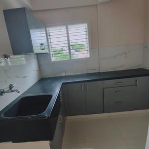 Kitchen Image of 725 Sq.ft 1 BHK Apartment / Flat for rent in Banaswadi Bengaluru for Rs. 24000