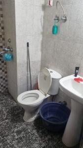 Bathroom Image of 511 Sq.ft 2 BHK Apartment / Flat for rent in Aditya Urban Homes, Bamheta Village Ghaziabad for Rs. 13000
