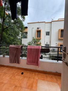 Balcony Image of 1050 Sq.ft 2 BHK Apartment / Flat for sale in Kothrud Pune for Rs. 12800000