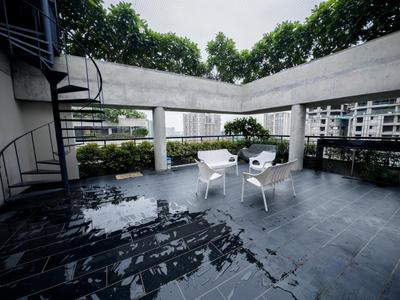 Balcony Image of 9000 Sq.ft 4 BHK Penthouse for sale in Saanvi Skydeck Select, Ambli Ahmedabad for Rs. 120000000