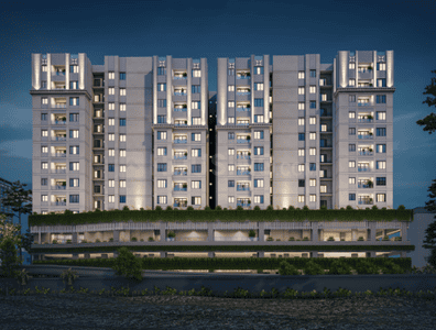 Image of 2032 Sq.ft 3 BHK Apartment / Flat for sale in Navalur, Chennai for Rs. 13800000