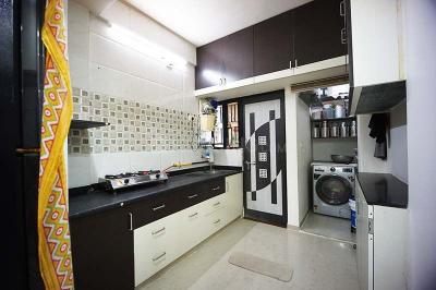 Kitchen Image of 1215 Sq.ft 2 BHK Apartment / Flat for sale in Nikol Ahmedabad for Rs. 5900000