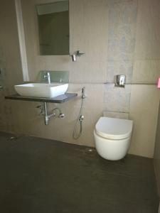 Bedroom Two Image of 1555 Sq.ft 3 BHK Apartment / Flat for rent in Tharwani Rosewood Heights, Kharghar Navi Mumbai for Rs. 55000