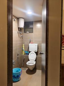 Bathroom Image of 850 Sq.ft 1 BHK Apartment / Flat for rent in RRG HR Evernest, Ghuma Ahmedabad for Rs. 30000