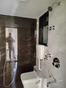 Common Bathroom Image of 465 Sq.ft 1 BHK Apartment / Flat for rent in Kasarvadavali Thane for Rs. 17999