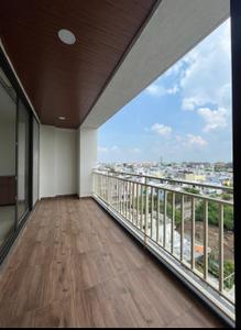 Balcony Image of 1550 Sq.ft 3 BHK Apartment / Flat for rent in Aakriti Orchid Heights, Bawadiya Kalan Bhopal for Rs. 33000