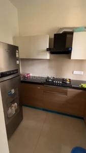 Kitchen Image of 883 Sq.ft 1 BHK Apartment / Flat for rent in Green Lotus Saksham, Nabha Zirakpur for Rs. 26000