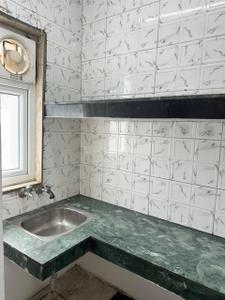 Kitchen Image of 500 Sq.ft 1 BHK Studio for rent in Munirka New Delhi for Rs. 18500
