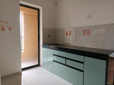 Kitchen Image of 560 Sq.ft 2 BHK Apartment / Flat for rent in Shapoorji Pallonji Joyville Hadapsar Annexe, Shewalewadi Pune for Rs. 22000