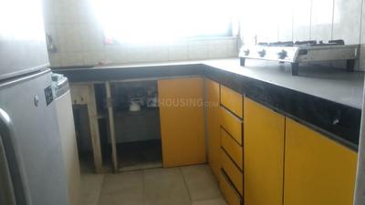 Kitchen Image of 1200 Sq.ft 2.5 BHK Apartment / Flat for rent in Kalash Udhyan Complex, Kopar Khairane Navi Mumbai for Rs. 55000
