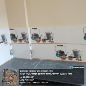 Kitchen Image of 416 Sq.ft 2 BHK Apartment / Flat for sale in Shree Aashrya Emerald, Chatarpura At Lalya Ka Bas Jaipur for Rs. 2050000
