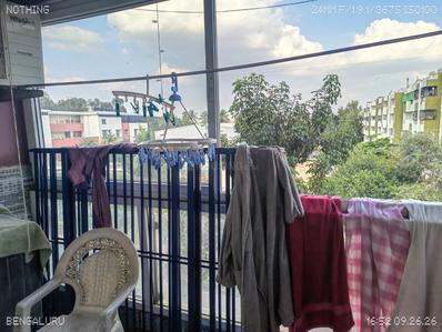 Balcony Image of 1210 Sq.ft 2 BHK Apartment / Flat for sale in Jeevan Grandeur, K R Puram Bengaluru for Rs. 9800000