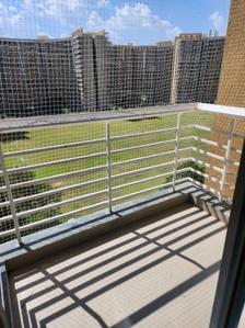Balcony Image of 1815 Sq.ft 3 BHK Apartment / Flat for rent in Adani The Meadows, Shantigram Ahmedabad for Rs. 60000
