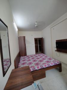 Bedroom Image of 600 Sq.ft 1 RK Apartment / Flat for rent in Mahalakshmi Nagar Indore for Rs. 11500