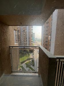 Balcony Image of 1550 Sq.ft 3 BHK Apartment / Flat for rent in Avirat Silver Brook, Shilaj Ahmedabad for Rs. 23500
