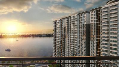 Balcony Image of 2200 Sq.ft 3 BHK Apartment / Flat for sale in Sobha Marina One, Marine Drive Kochi for Rs. 46500000