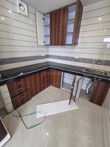Kitchen Image of 550 Sq.ft 1 BHK Builder Floor for rent in Lajpat Nagar New Delhi for Rs. 23000