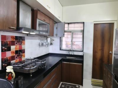 Kitchen Image of 2500 Sq.ft 4 BHK Apartment / Flat for rent in Goel Hari Ganga, Yerawada Pune for Rs. 77000