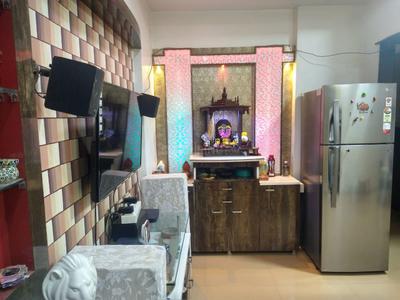 Kitchen Image of 605 Sq.ft 1 BHK Apartment / Flat for sale in Shiv Ram Park, Bhandup West Mumbai for Rs. 8500000