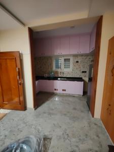 Kitchen Image of 500 Sq.ft 1 BHK Builder Floor for rent in Kasturi Nagar Bengaluru for Rs. 20000