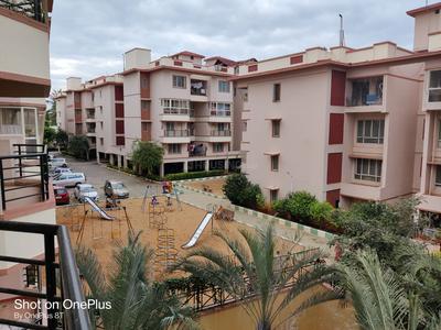 Balcony Image of 1900 Sq.ft 3 BHK Apartment / Flat for rent in Domlur Layout Bengaluru for Rs. 120000
