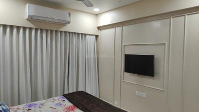 Bedroom Image of 2000 Sq.ft 3 BHK Apartment / Flat for rent in Avikam Giriraj, Zundal Ahmedabad for Rs. 40000