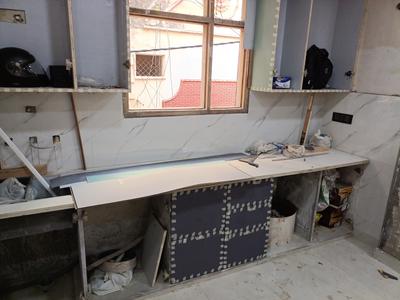 Kitchen Image of 540 Sq.ft 2 BHK Builder Floor for sale in Laxmi Nagar New Delhi for Rs. 5250000