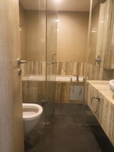 Bedroom Three Image of 1470 Sq.ft 3 BHK Apartment / Flat for rent in Godrej The Trees, Vikhroli East Mumbai for Rs. 170000