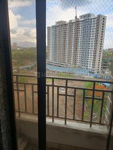 Balcony Image of 560 Sq.ft 1 BHK Apartment / Flat for sale in Ambivli Thane for Rs. 4300000