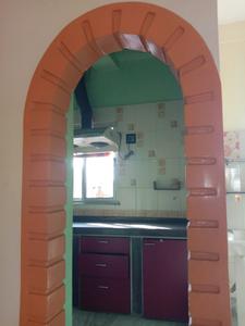 Kitchen Image of 1000 Sq.ft 2 BHK Apartment / Flat for sale in Baguiati Kolkata for Rs. 4000000