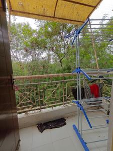 Balcony Image of 650 Sq.ft 1 BHK Apartment / Flat for rent in Kaveri Apartments, Vasant Kunj New Delhi for Rs. 29900