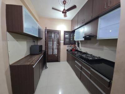 Kitchen Image of 1450 Sq.ft 3 BHK Duplex for sale in Shree Bhakti Vraj Villa, Waghodia Road Vadodara for Rs. 12000000