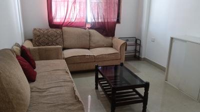 Living Room Image of 550 Sq.ft 1 BHK Apartment / Flat for rent in Magarpatta Heliconia, Hadapsar Pune for Rs. 28000