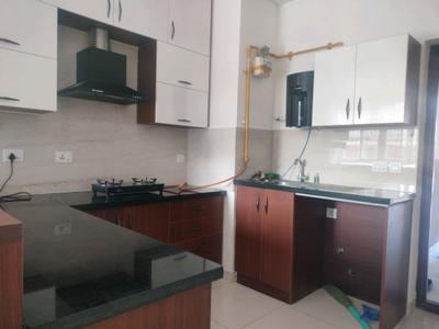 Kitchen Image of 400 Sq.ft 1 RK Apartment / Flat for rent in Eden At Brigade Cornerstone Utopia, Halasahalli Bengaluru for Rs. 27000
