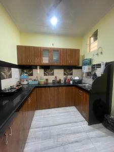 Kitchen Image of 800 Sq.ft 2 BHK Builder Floor for rent in Mansarovar Extension Jaipur for Rs. 18000