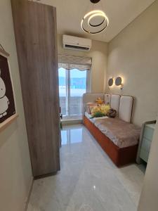 Bedroom Image of 1050 Sq.ft 2 BHK Apartment / Flat for sale in T10 Raheja Jade City, Nerul Navi Mumbai for Rs. 21500000