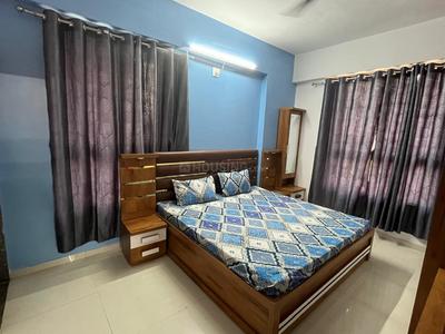 Bedroom Image of 500 Sq.ft 1 BHK Apartment / Flat for rent in Adani Pratham Phase 2, Vaishno Devi Circle Ahmedabad for Rs. 19000