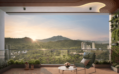 Image of 735 Sq.ft 2 BHK Apartment / Flat for sale in Purva Panorama, Thane West, Thane for Rs. 16900000
