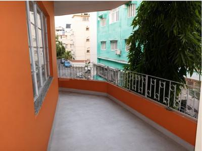 Balcony Image of 1250 Sq.ft 2 BHK Builder Floor for rent in Dhakuria Kolkata for Rs. 20000